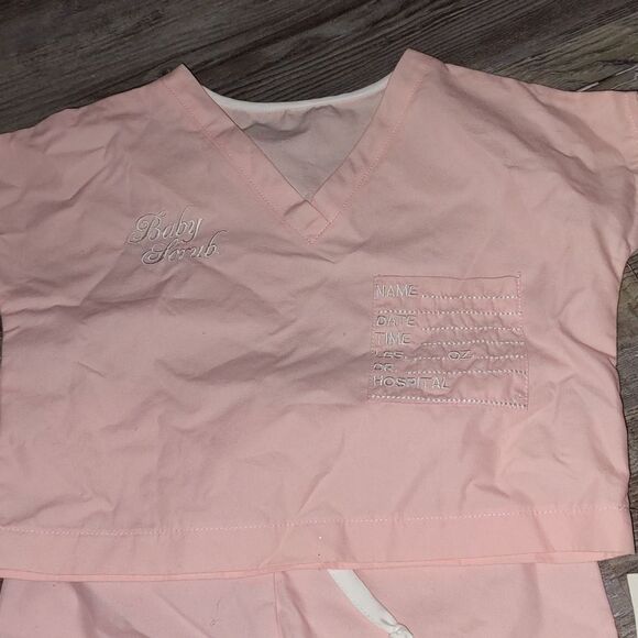 The original baby Scrubs Novelty Purposes Announcement, Shadown Box etc NWT - Picture 2 of 7